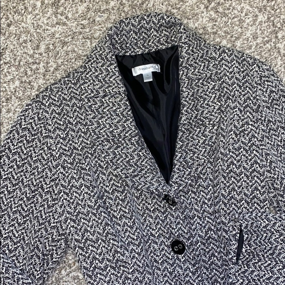 Dress Barn Size L Dress Jacket like new condition - Picture 2 of 4